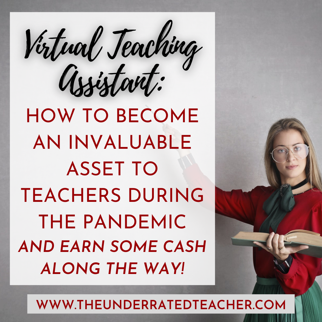 Virtual Teaching Assistant: How to Become an Invaluable Asset to Teachers During the Pandemic and Earn Some Cash Along the Way!