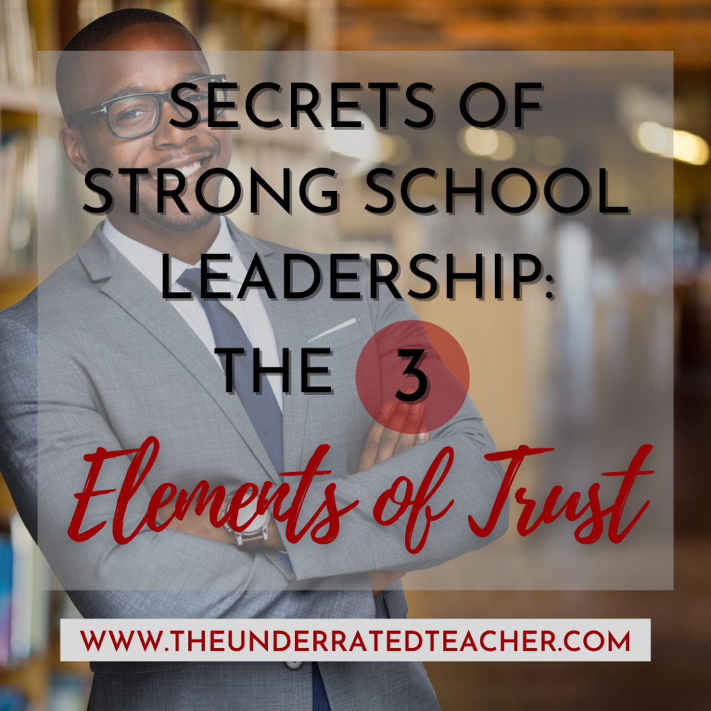 3 Elements of Trust